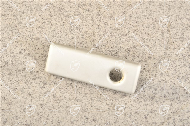 Uchwyt, rączka schowka aluminium satynowe