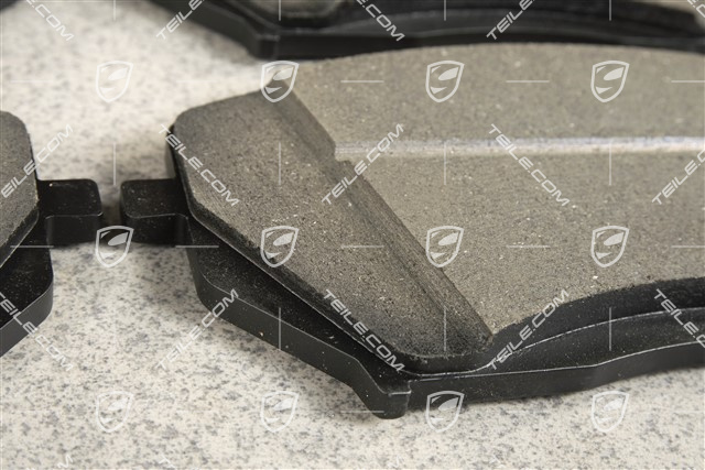 Klocki hamulcowe, przednia oś, 20'' PSCB, zaciski białe i zielone