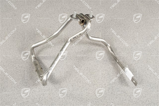 Main exhaust muffler bracket / support, R