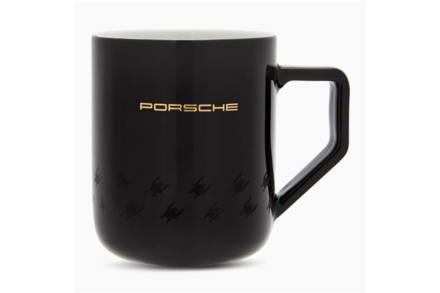 Porsche, Cup, Pepita, black 320 ml. Porsche, Cup, Pepita, black 320 ml.