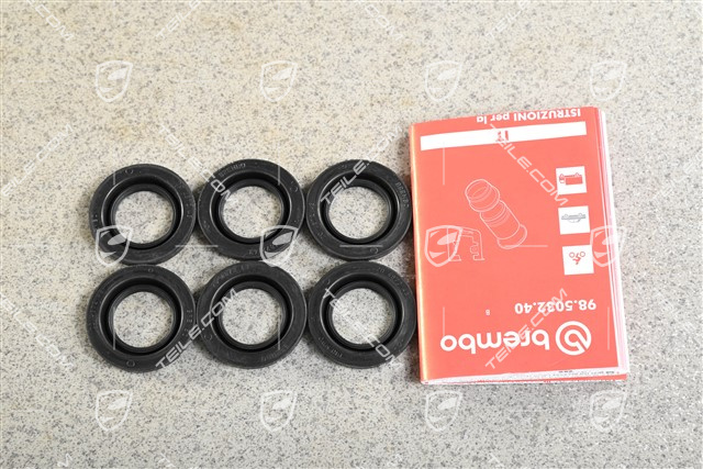 Reparatursatz, 1 Satz Schutzkappen 34 mm für Festsattel, HA GT3