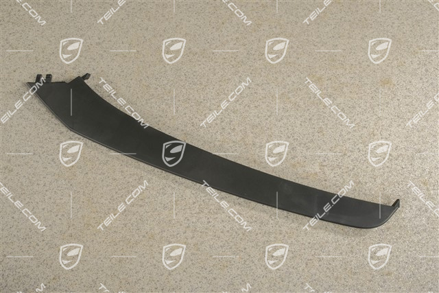 C2, Disc / trim upper for front bumper retaining frame, Black, L