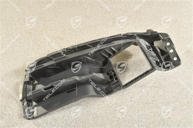 Blenda zderzaka przedniego / kratka z ACC, Czarna, R