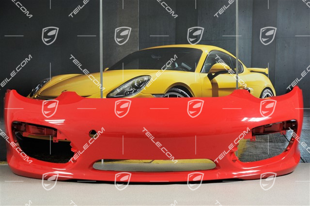 Front bumper, facelift 2009-, 6-speed manual