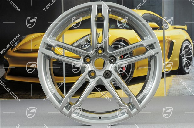 19" Felge, Turbo/Sport Design, 9J x 19 ET21, Brillianchrom