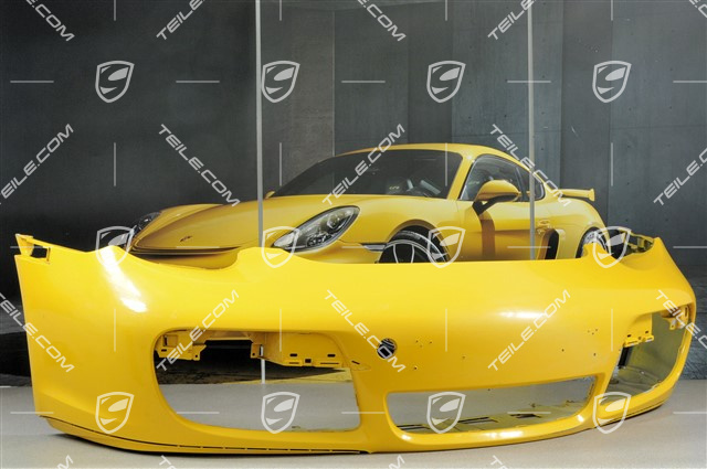 Front bumper covering, without headlight washer system