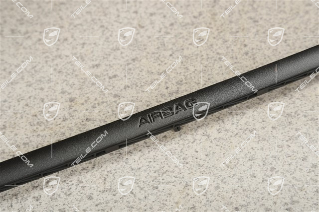 Dashboard trim moulding, Black, R