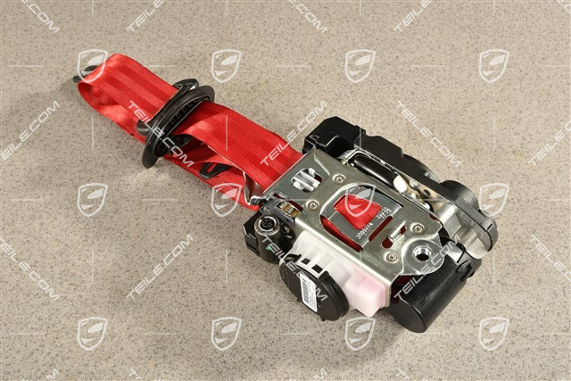 Pas bezpieczeństwa, przedni, czerwony, R