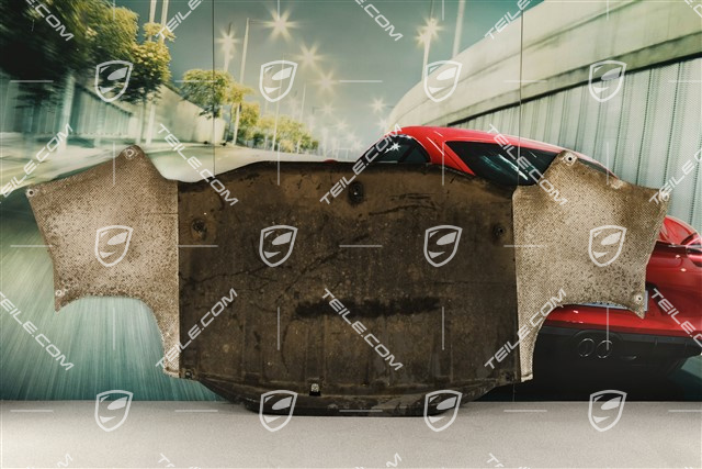 Turbo S, Rear underbody covering