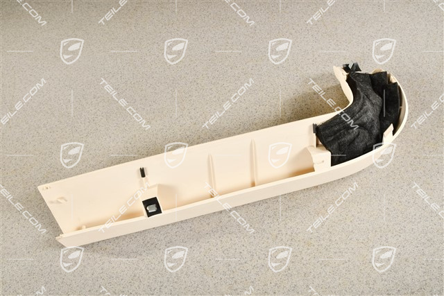 Tapicerka klapy / pokrywy bagażnika, kremowa, R