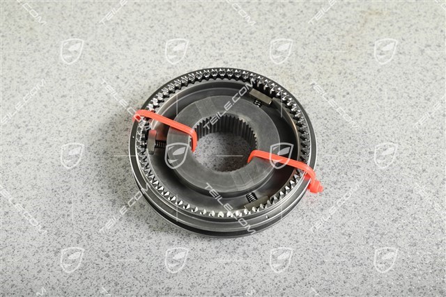 Synchronizing hub with locking collar, 1st / 2nd.Gear