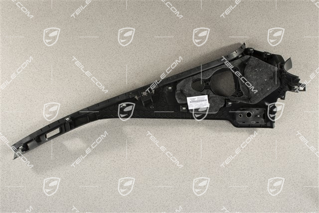 Verkleidung von D-Säule, Schwarz, R