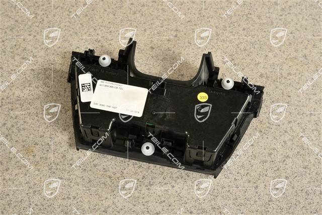 Control panel / Keypad, seat heating and convertible top operation