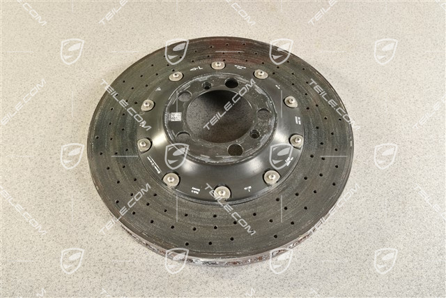 PCCB Ceramiczna tarcza hamulcowa, GT3/GT3RS/GT2RS, uszkodzona/bez gwarancji, L