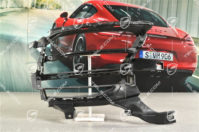 Boczna kratka zderzaka przedniego, Czarna, R