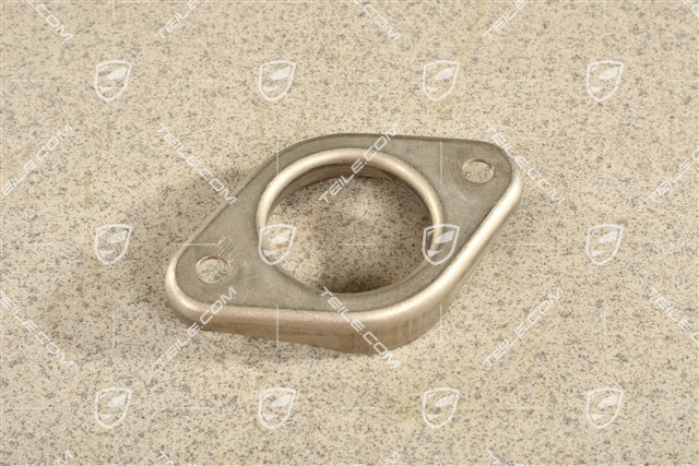 GT3 / GT3 RS, Flange between center silencer and muffler, Upper, L=R