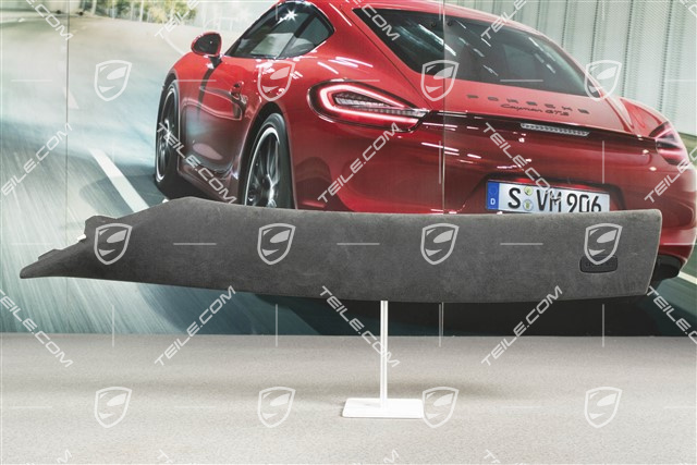 Tapicerka słupka-A, Alcantara, Czarna, L