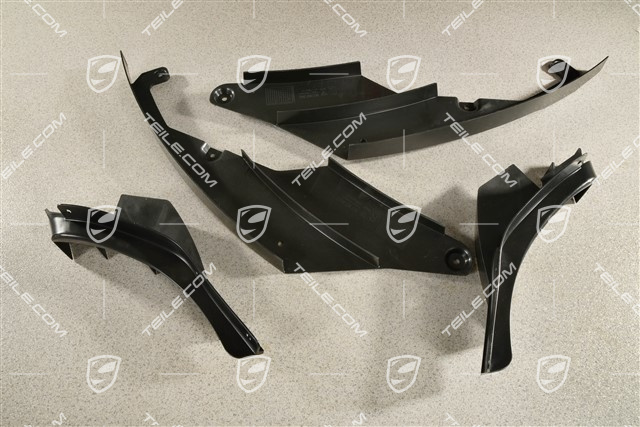 GT4, Luftführung für Radhausschale, Vorne Hinterteil, L+R