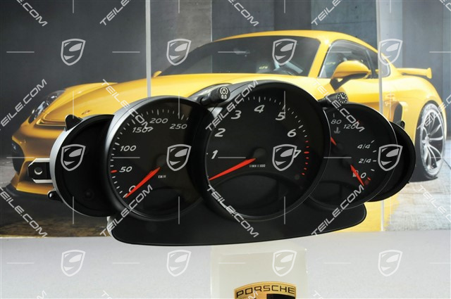Instrument cluster, 5th-speed manual transmission, standard package