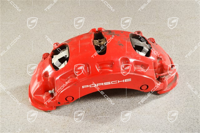 Zacisk hamulcowy, czerwony, R