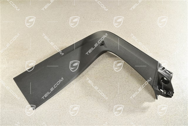 Heckklappe Verkleidung, Schwarz, Sport / Cross Turismo, L
