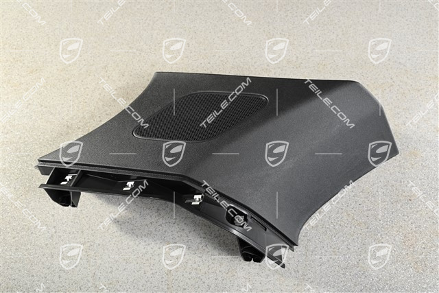 Tapicerka słupka D, czarna, L