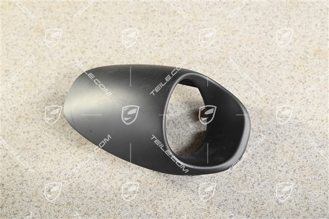 Hutze Oberteil, Schalttafelverkleidung Abdeckung für Stoppuhr Sport Chrono-Paket, Schwarz