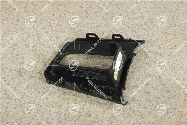 Osłona, Tylna, Sportowa kierownica, Czarna, L