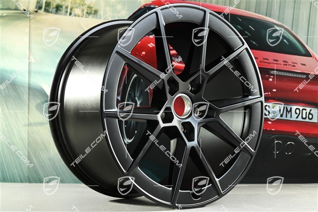 21" Felga Carrera S, 11,5J x 21 ET79, czarny satynowy półmat