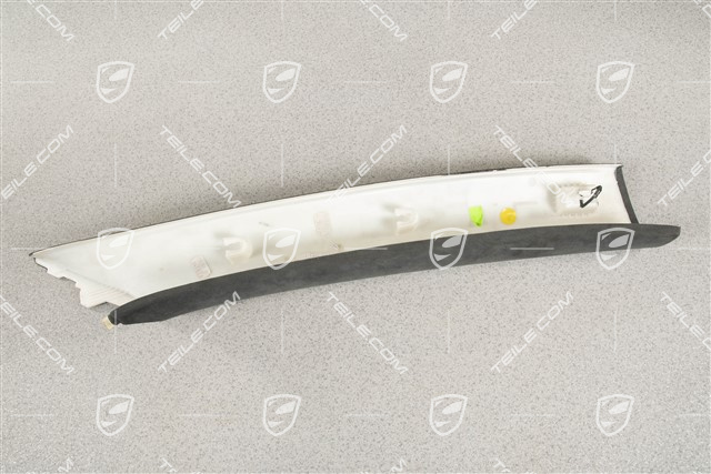 Tapicerka słupka-A, Alcantara, Czarna, L