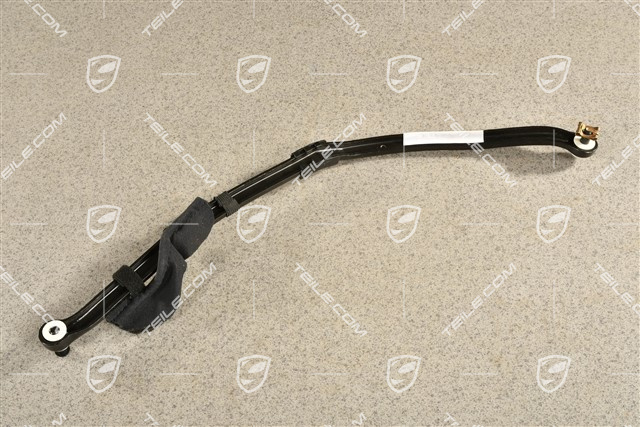 Ramię ramy dachu cabrio, czarne, L