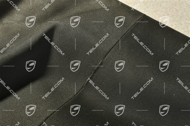 Płótno dachu cabrio, czarny, uszkodzone płótno