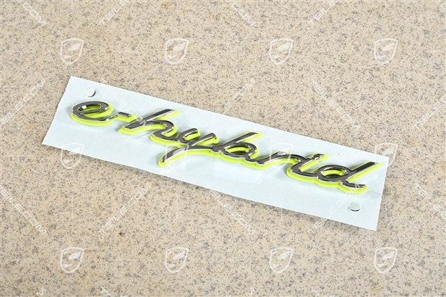 Napis "e-hybrid", Chrom, boczny / na błotnik, L