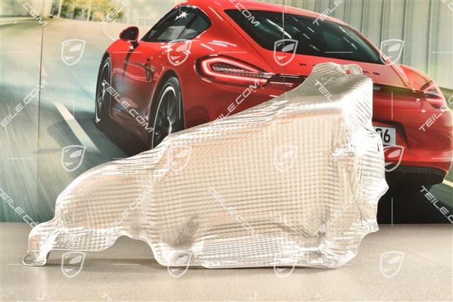 PHEV, Heat protection / heat shield, Main exhaust muffler, R