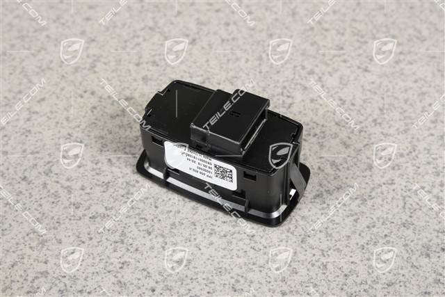 Przycisk otwierania tylnej klapy / pokrywy bagażnika, czarny mat