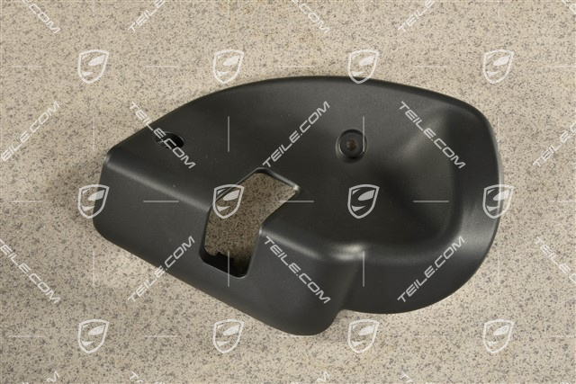 Rear / back seats, lock cover, Black, L