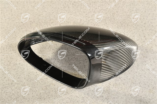 Aussenspiegel, Spiegelgehäuse Oben, Carbon, Spyder, L