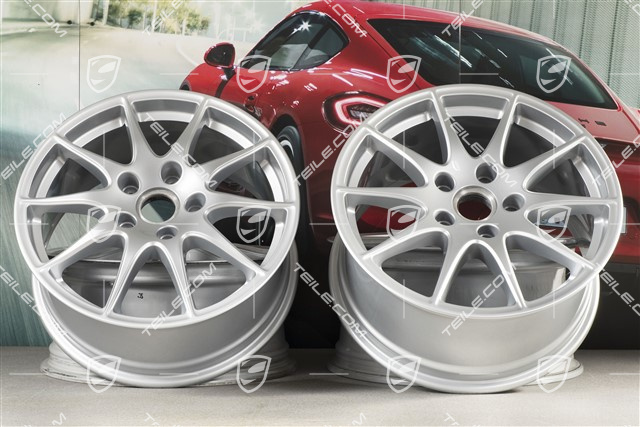 18-inch Panamera S wheel set, 8J x 18 ET59 + 9J x 18 ET53