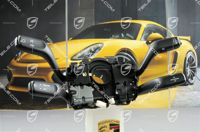 Steering column switch, headlamp washer, automatic speed control, voice control, PDK