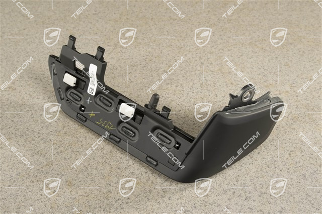 Dekor / Listwa ozdobna konsoli / deski rozdzielczej, drewno, strona kierowcy