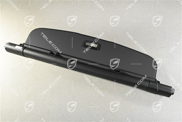 Kofferraumabdeckung / Rollo, Schwarz