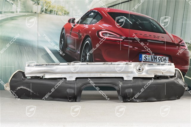 Stoßsfängerträger hinten mit Hitzeschutz GT3