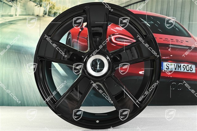 21" Sport Classic Design wheel rim, 11.5J x 21 ET79, black high gloss
