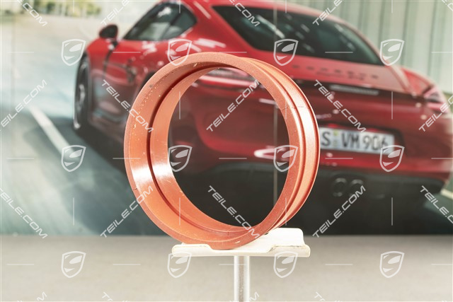 Gumowy kołnierz wymiennika ciepła