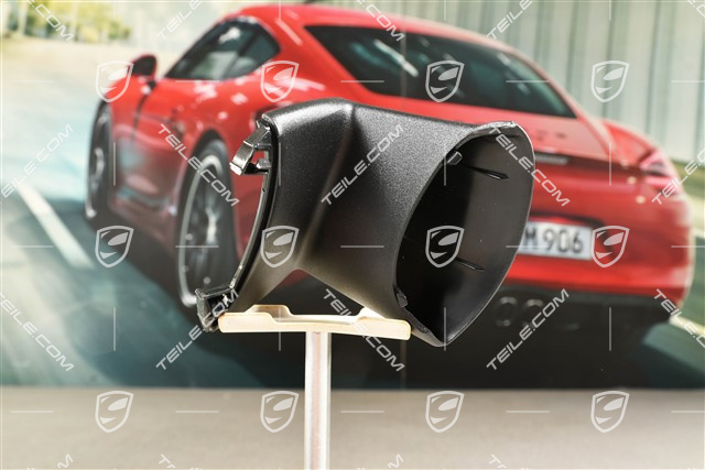 Blende, Aussenspiegel Spiegelfuss, Außen, Schwarz, L