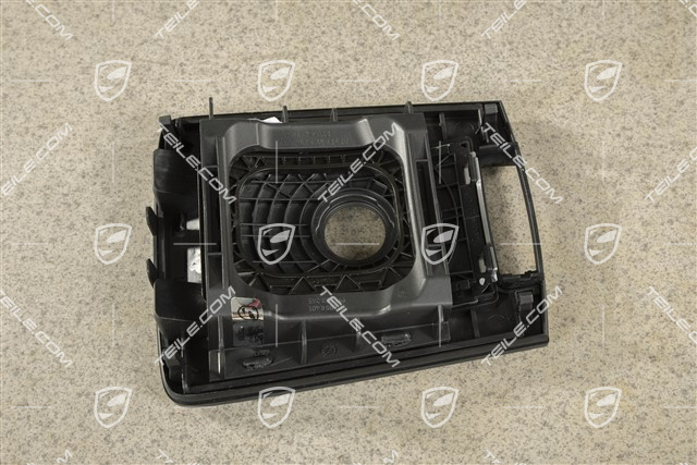 Abdeckung Schaltkulise, PDK-Getriebe, Turbo S Exclusive Series, Schwarz/Galvanosilber