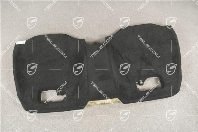 Verkleidung Teppich / Hutablage, Schwarz