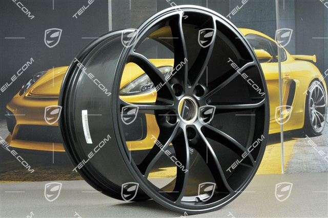 20" Felge GT4, 11J x 20 ET50, Schwarz Satinmatt