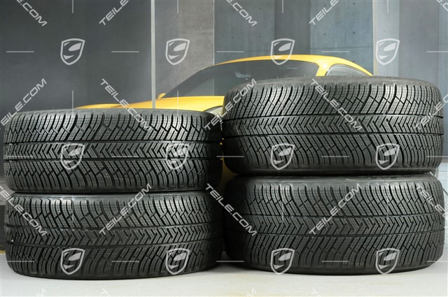 19-inch Cayman S winter wheels set, rims 8J x 19 ET57 + 10J x 19 ET45 + NEW Michelin Pilot Alpin 4 winter tyres 235/40 R19 + 265/40 R19