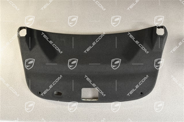 Heckklappe Verkleidung, schwarz